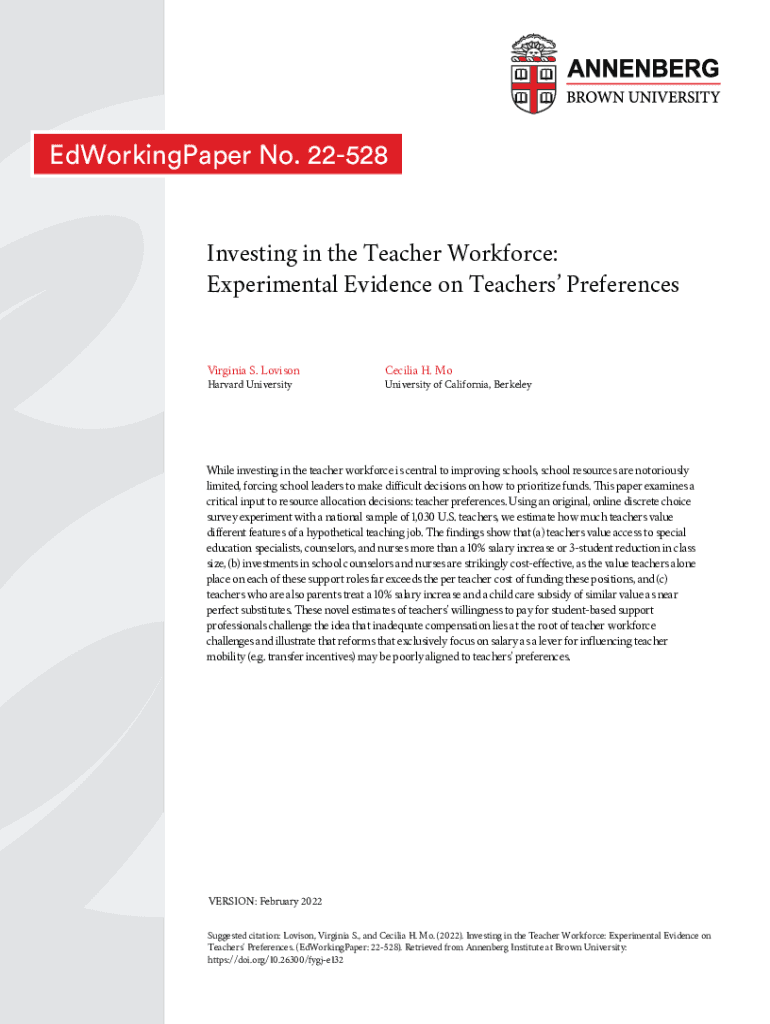 Teacher Workforce Information System