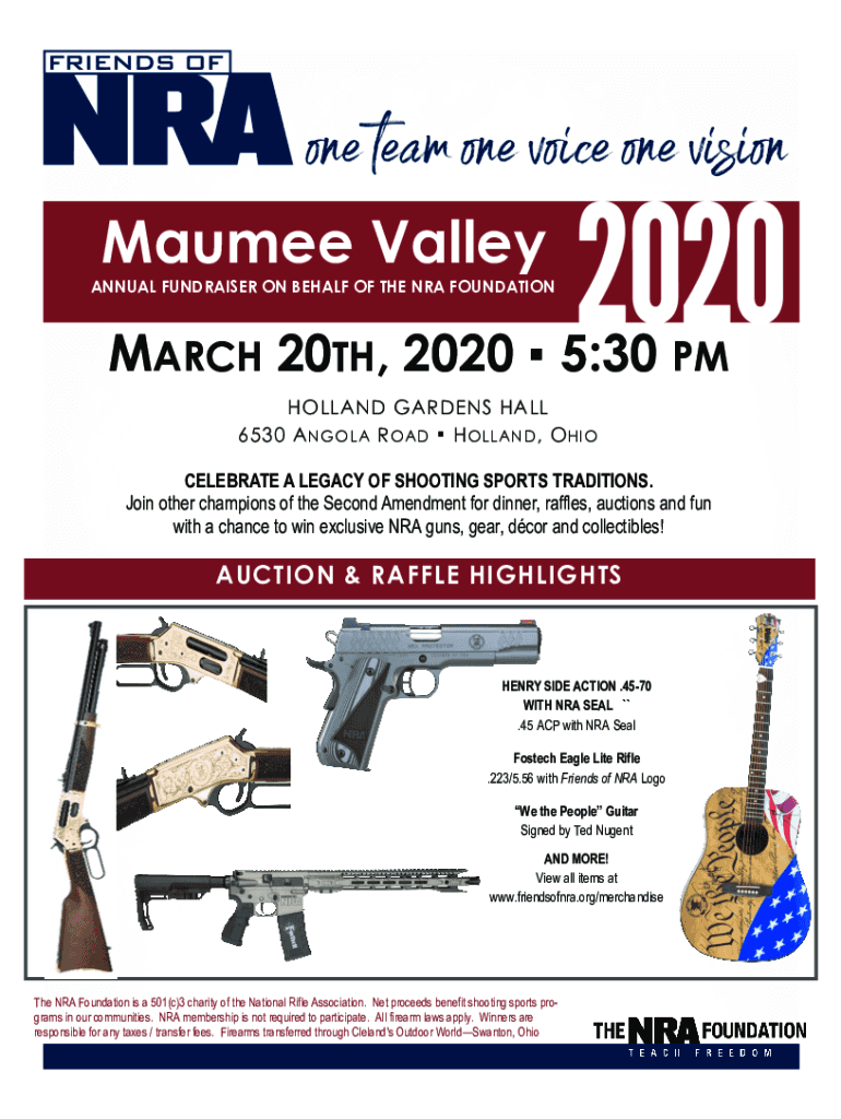 Fillable Online Residents voice concerns as the fate of an NRA fundraiser ... Fax Email Print ...