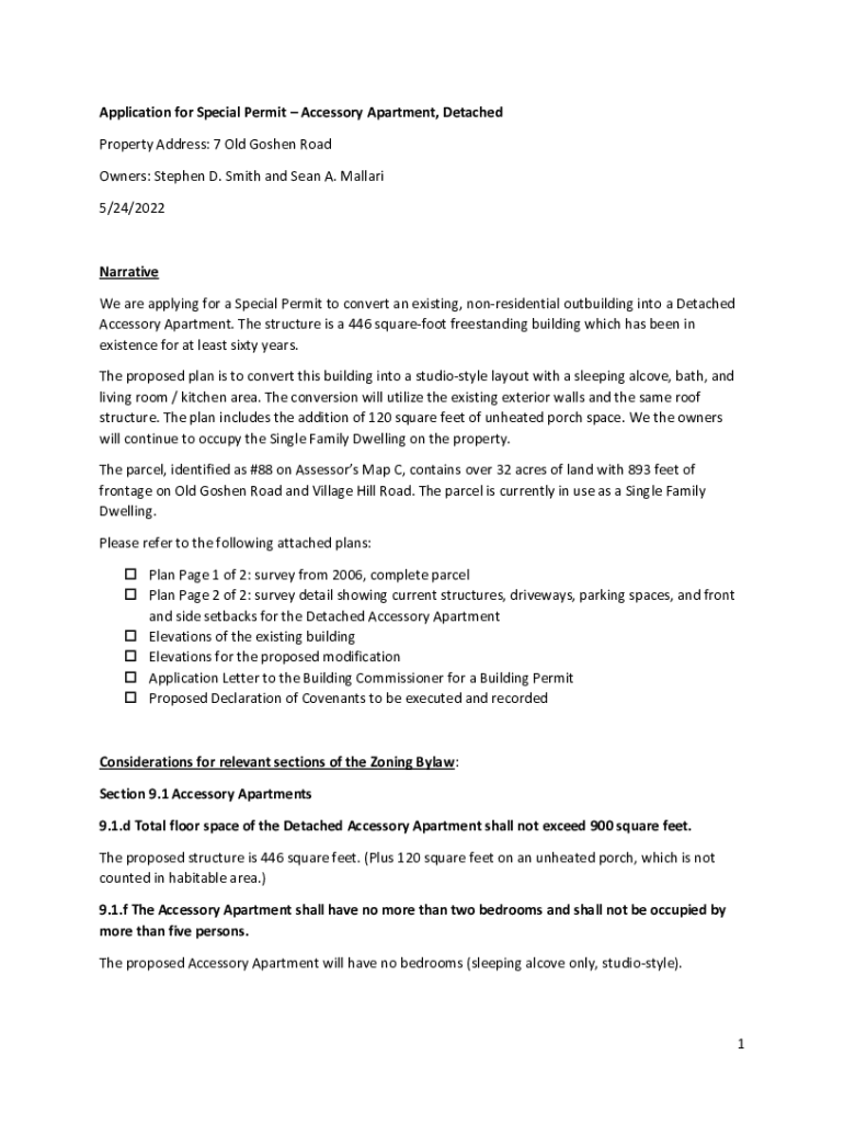 Fillable Online Application for Special PermitAccessory