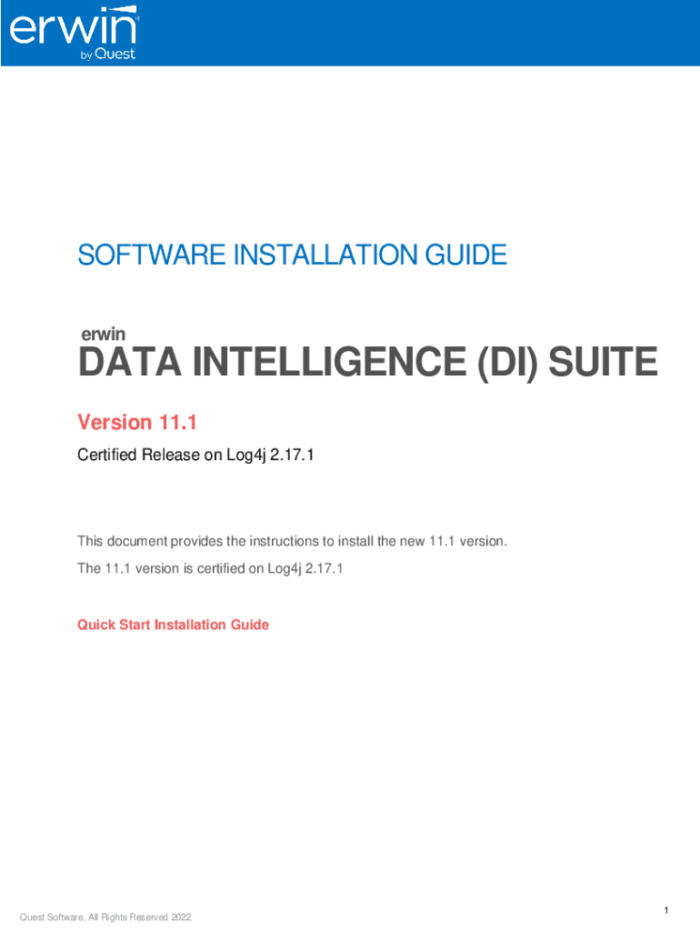 Fillable online what s new in erwin data intelligence suite by quest