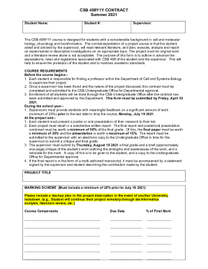 Fillable Online 498Y1Y summer contract, revised Fax Email Print - pdfFiller