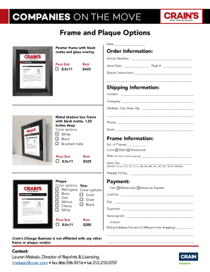 Form preview