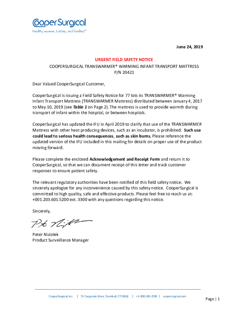 Fillable Online Urgent Medical Device Correction LifeAssist Fax