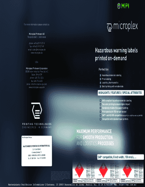 Fillable Online Microplex Printware AG: Industrial printer and print ...