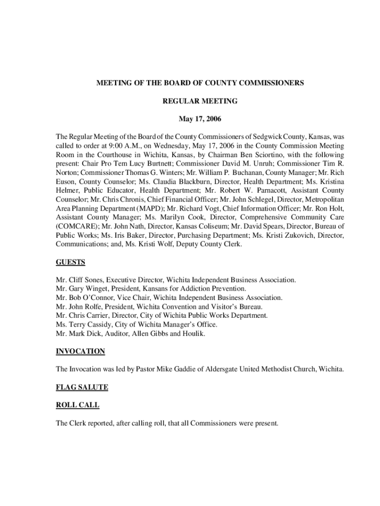 Fillable Online Kear v. Board of County Commissioners of Sedgwick