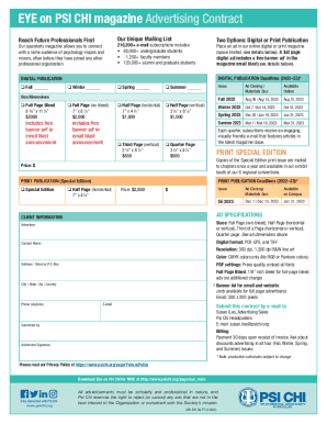 Advertise With Us - Psi Chi, The International Honor Society in ...