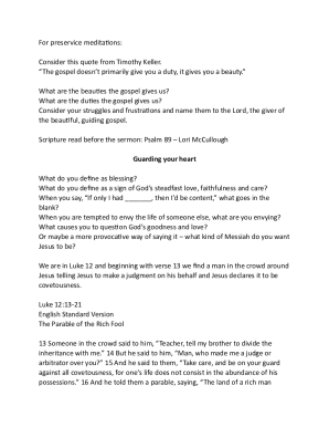 Form preview