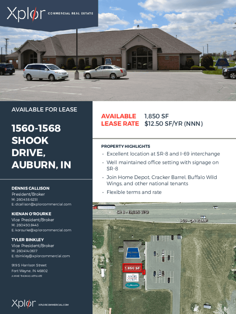 Fillable Online Dennis Callison Xplor Commercial Real Estate Corp. Fax Email Print pdfFiller