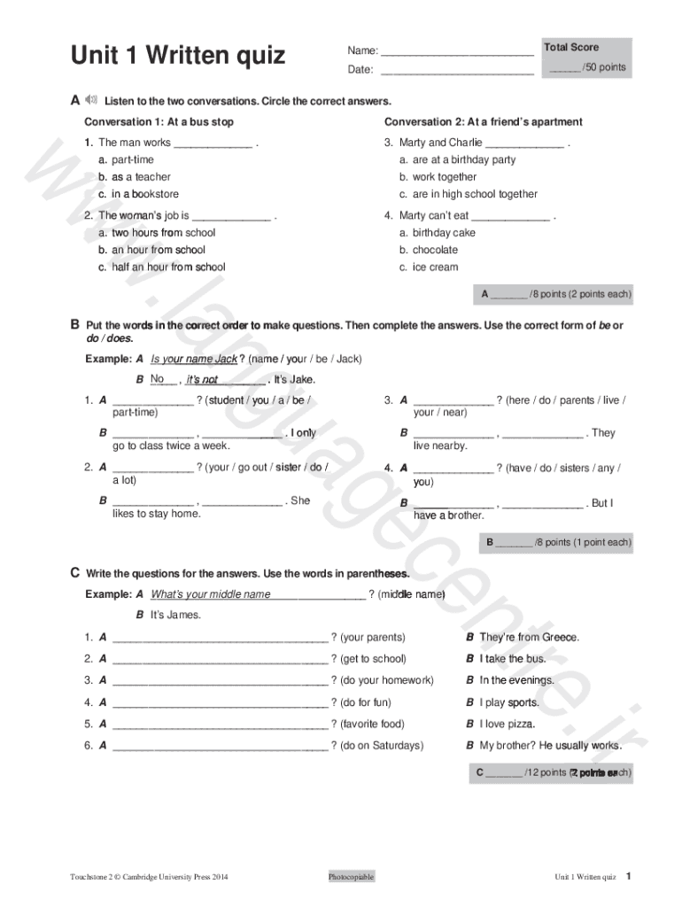 Form preview