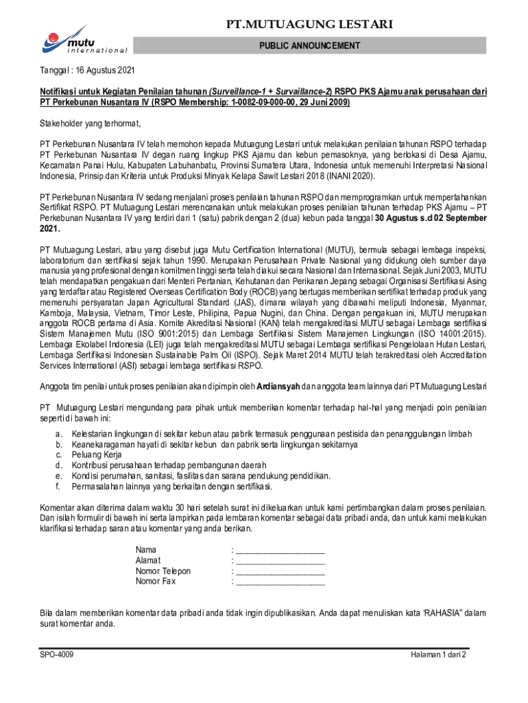 Form preview