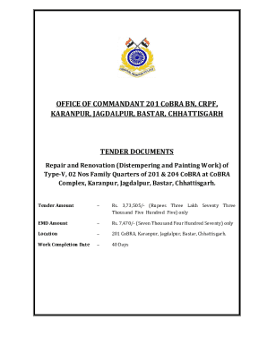 OFFICE OF COMMANDANT 201 CoBRA BN, CRPF, KARANPUR ...