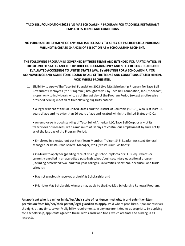 Fillable Online Taco bell job application pdf Fax Email Print pdfFiller