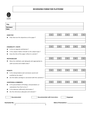 Form preview