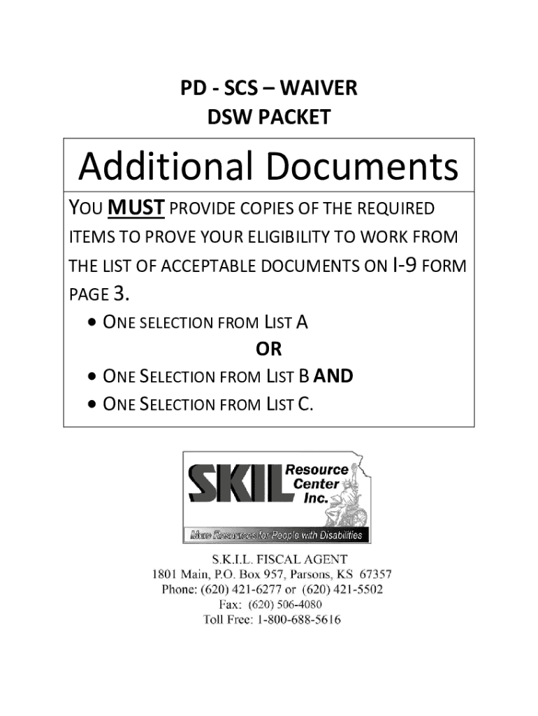 Fillable Online Employment Eligibility Verification (I9) Acceptable