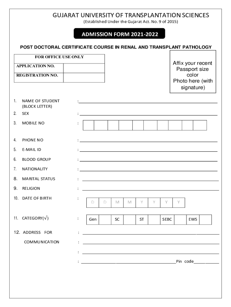 Fillable Online PostDoctoral Certificate Course in Renal Pathology Fax