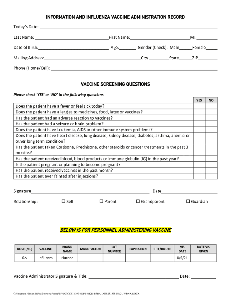 Form preview