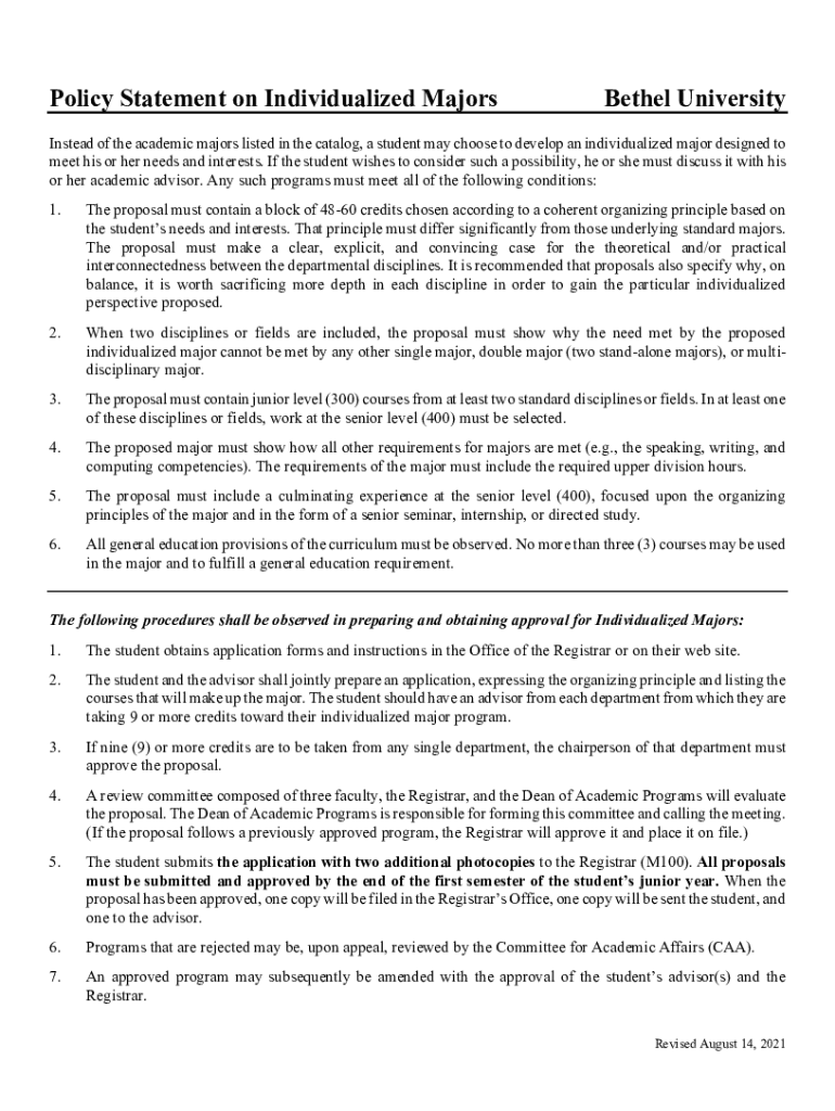 Fillable Online 1819capscatalog.pdf Bethel University Fax Email