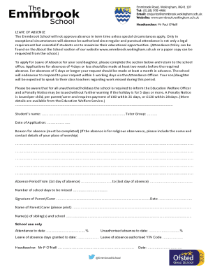 AAA Leave of absence form (002)
