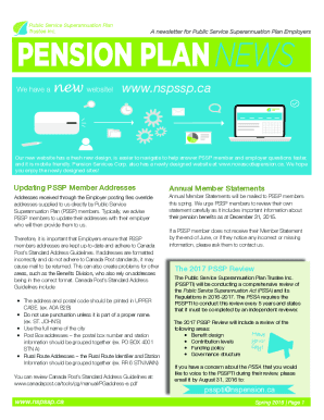 News and NoticesNova Scotia Pension Services Corporation