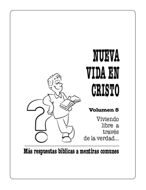 NUEVA VIDA EN CRISTO, Volumen 5 - Cru