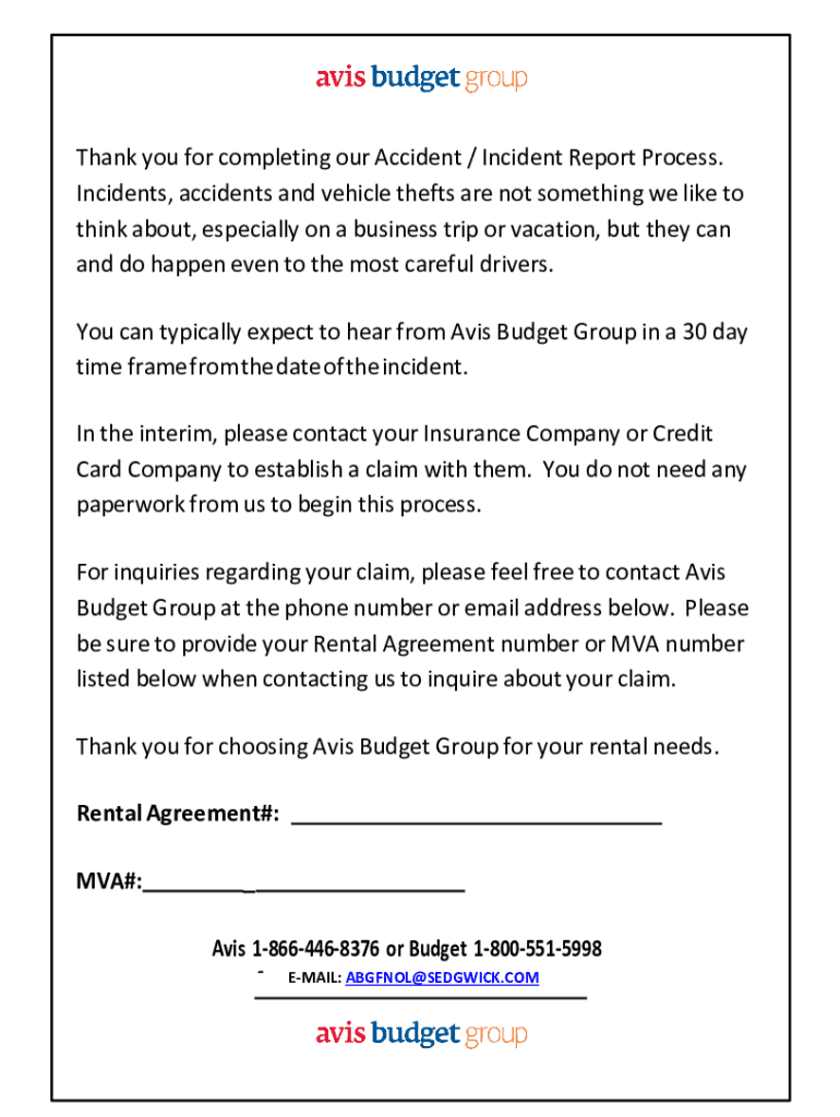 After an Accident - North Carolina Department of Insurance Preview on Page 1