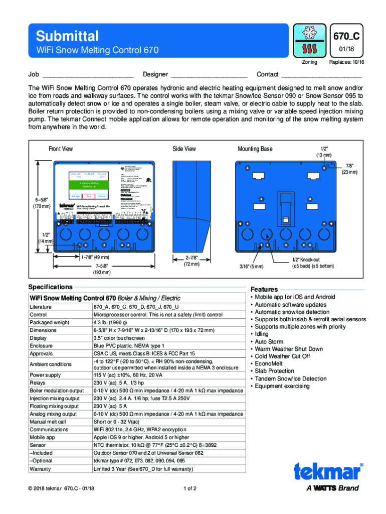 Fillable Online Snow and Ice Melting Design and Installation Manual