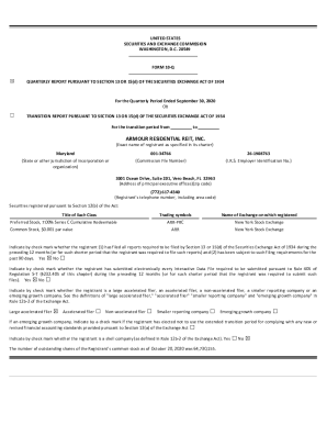 ARMOUR RESIDENTIAL REIT, INC. - Amazon AWS