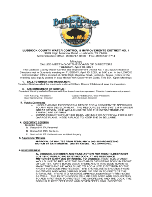 Fillable Online Water Utility Details for LUBBOCK COUNTY WCID 1 - Texas ...