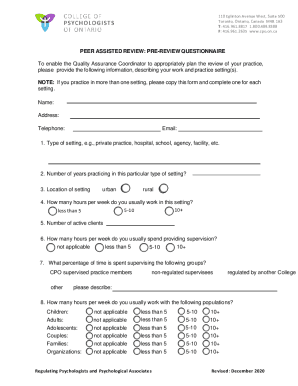 Form preview