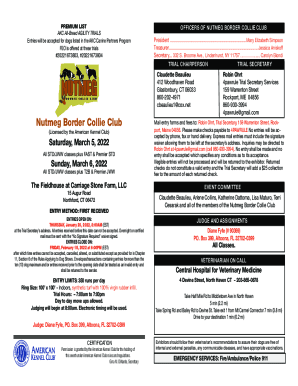 Fillable Online AKC All-Breed AGILITY TRIALS - White Sands Agility Club ...