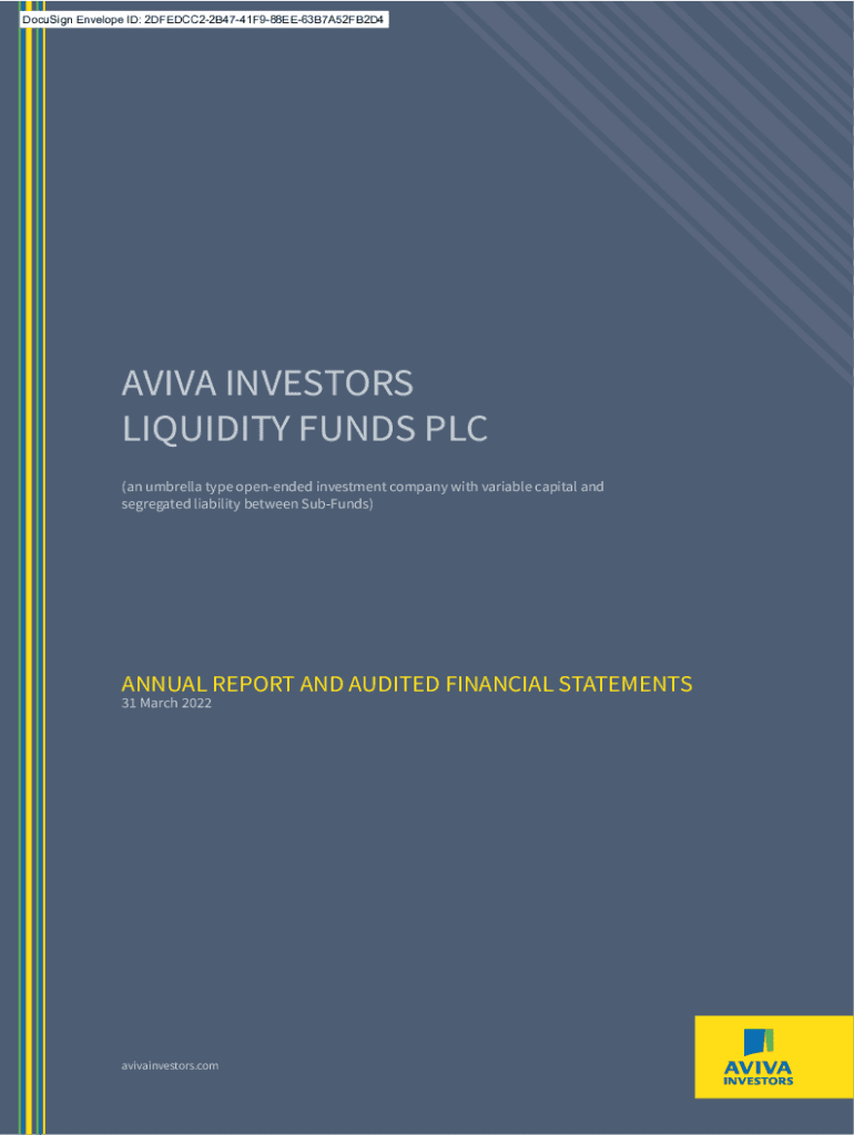 Fillable Online Aviva Investors Liquidity Funds PLC Application Form Fax Email Print PdfFiller Fillable Online Aviva Investors Liquidity Funds PLC Application Form Fax Email Print PdfFiller