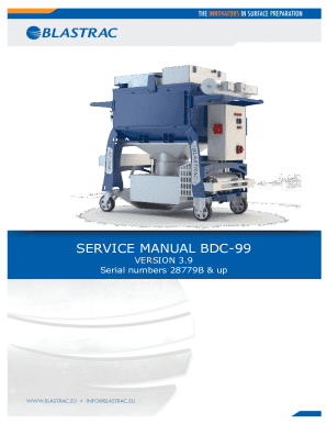 Service Manual BDC-99