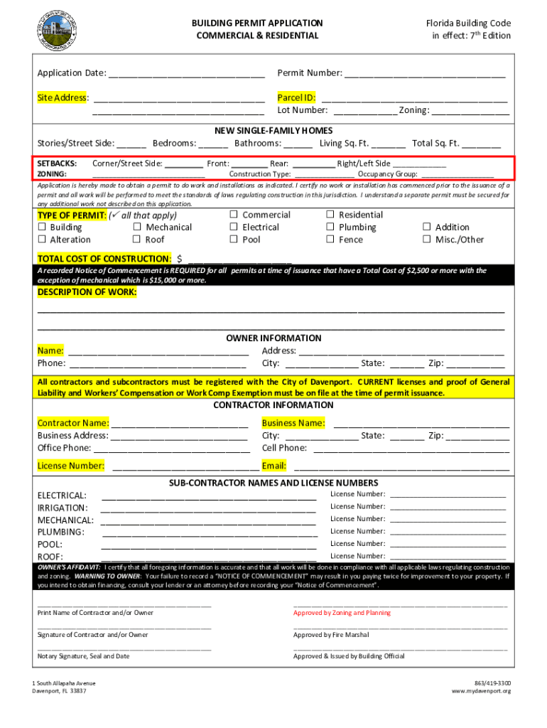 Fillable Online Commercial Permits FormsPortland.gov Fax Email Print