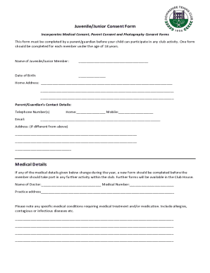 Fillable Online DTC JunJuv Consent Forms and Child Protection Policy ...