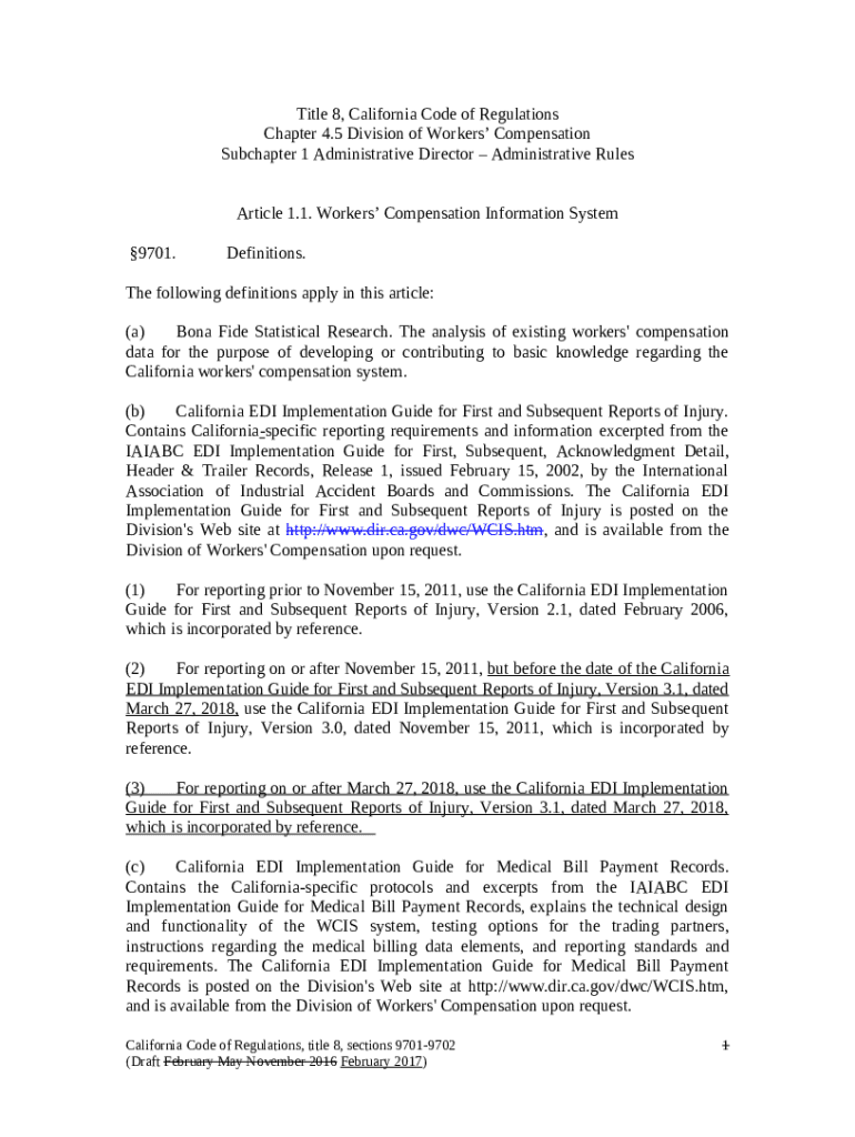 Occupational Health and Safety Regulation 29697 BC Laws Doc Template pdfFiller