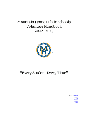 Fillable Online Mountain Home Public Schools Fax Email Print pdfFiller