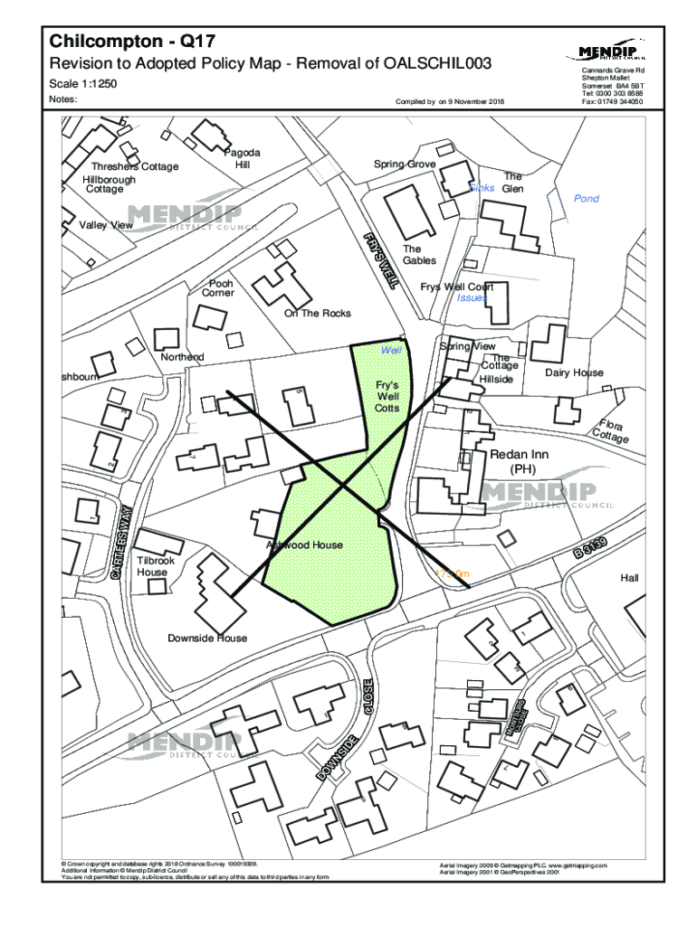Fillable Online Map and Details for Mendip District Council Local