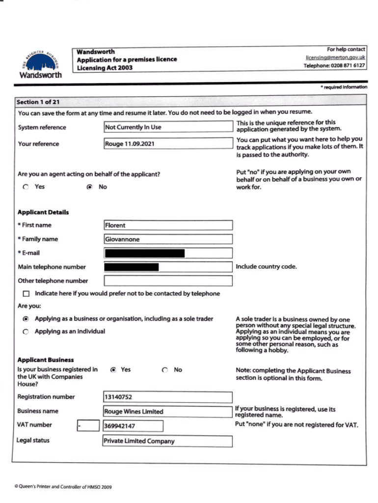 Form preview