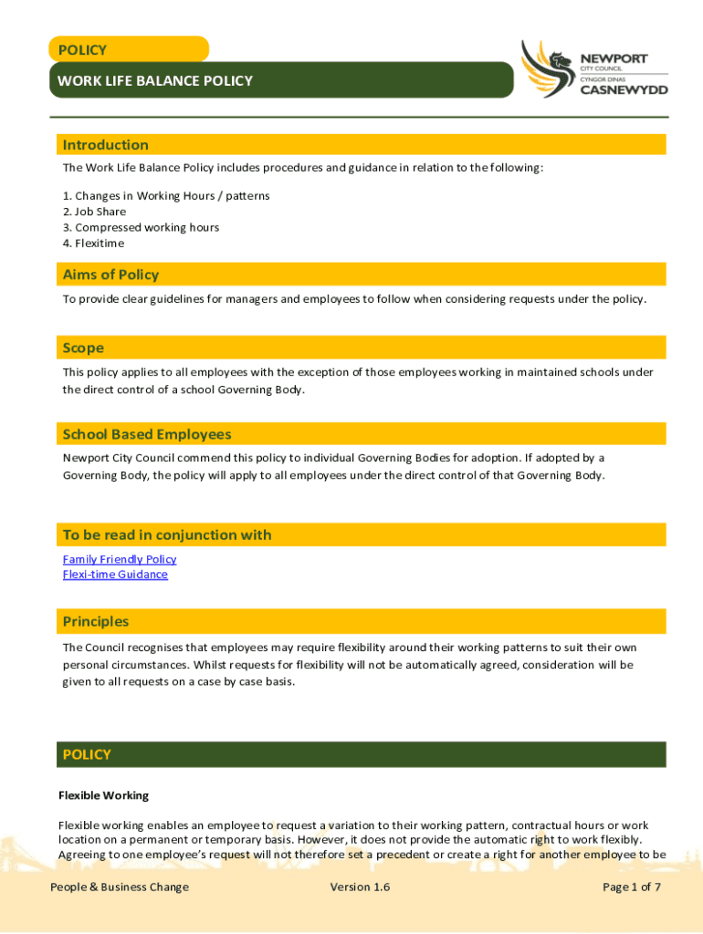 Fillable Online Working Time and Work-Life Balance Around the World ...
