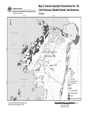 Map of Antarctica showing the locations of the 71 Antarctic ...
