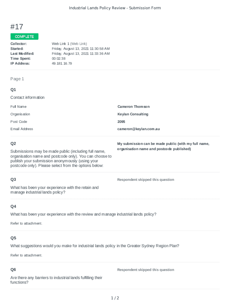 Form preview