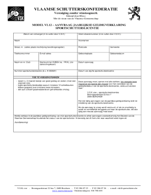 VL12 - VSK - aanvraag geldigverklaring sportschutterslicentie2.doc
