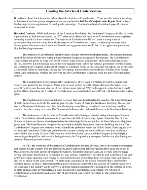 Articles of confederation worksheet answers - I'M HERE SERVIZI