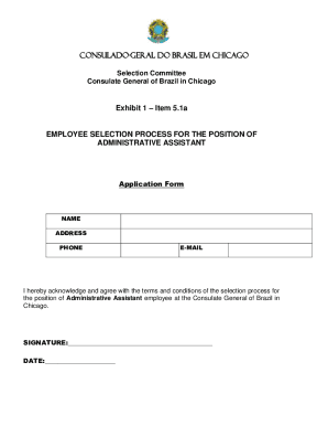 CONSULADO-GERAL DO BRASIL EM Chicago Exhibit 1