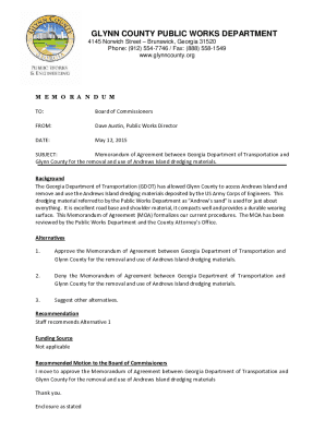 glynn county public works department