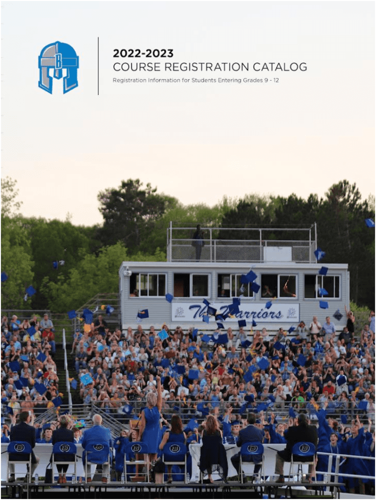 Fillable Online BHS Course Registration Catalog is DIGITAL! Fax Email