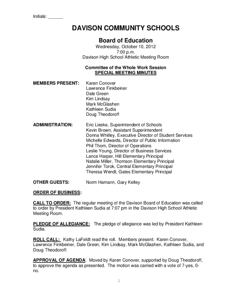 Fillable Online teacher contract Davison Community Schools Fax Email