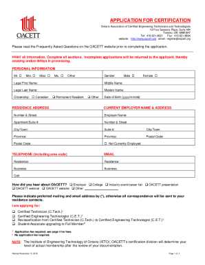 I Completed my Education in Canada - OACETT