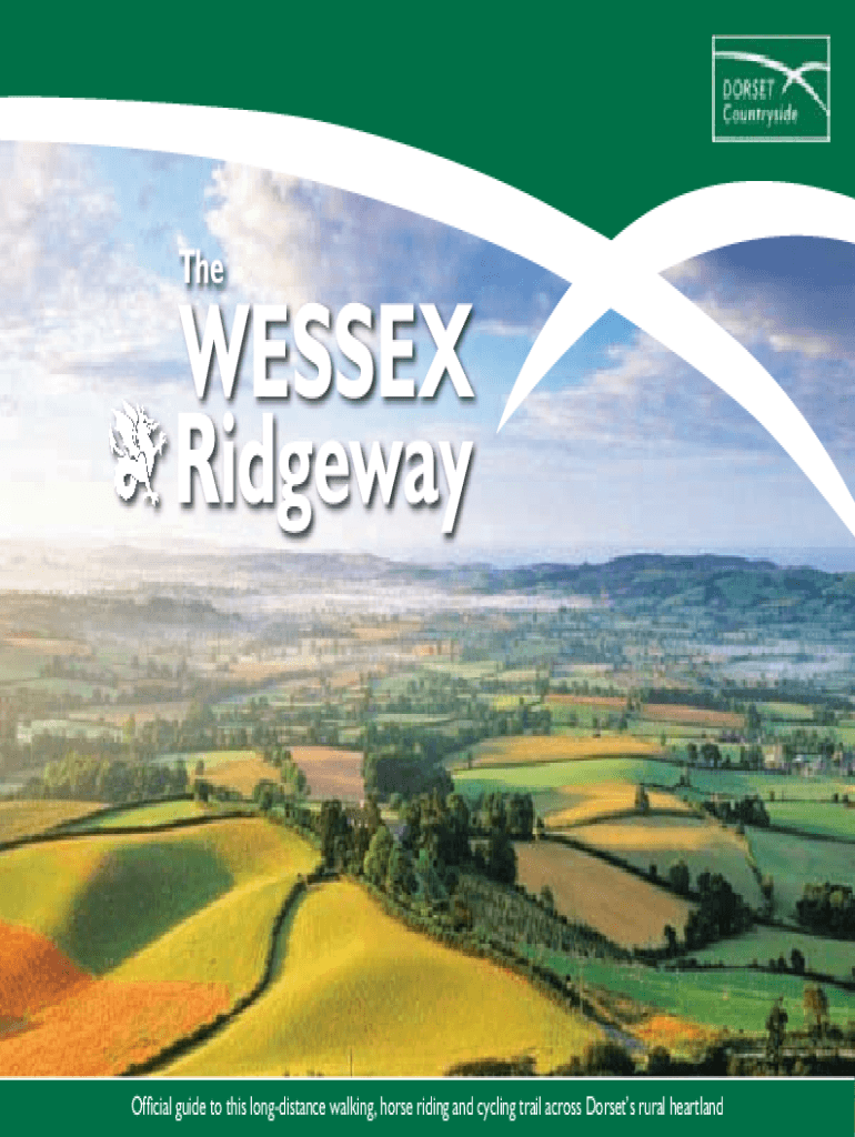 Fillable Online Wessex Ridgeway Trail GPS Cycle and Walking Routes