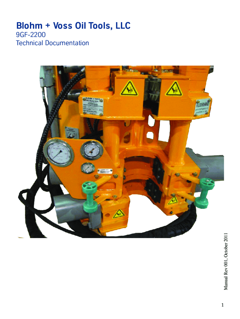 Fillable Online Blohm + Voss Pipe Handling Equipment Single Joint